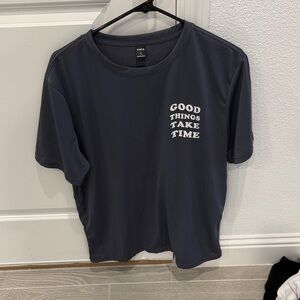 Navy Graphic T-Shirt